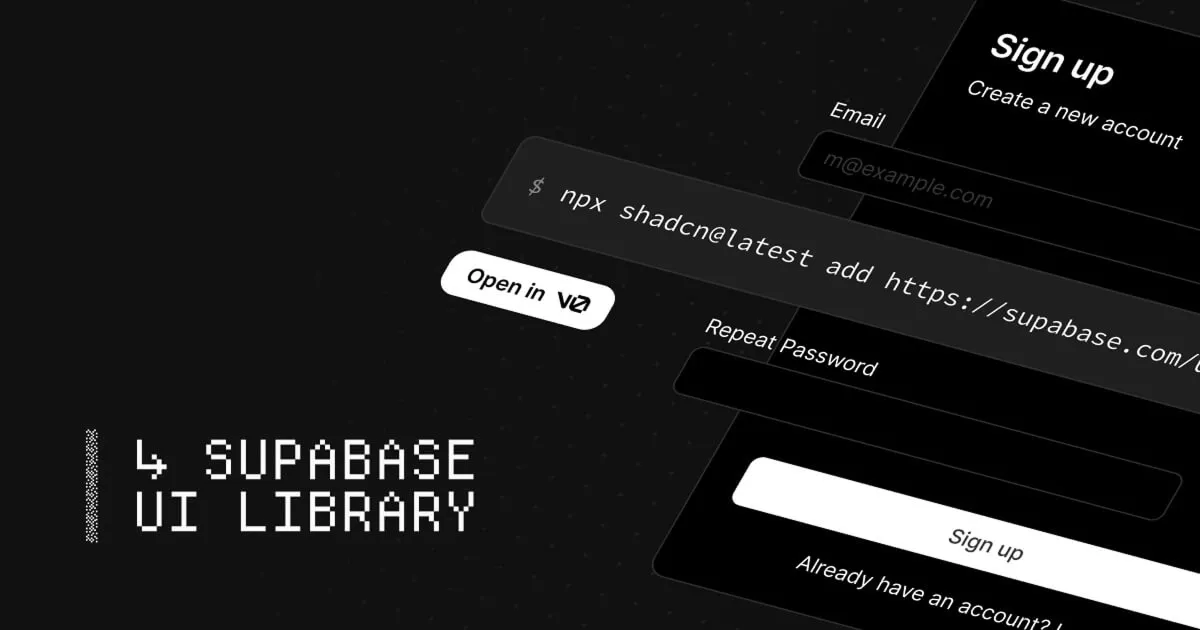 Supabase interface screenshot 2