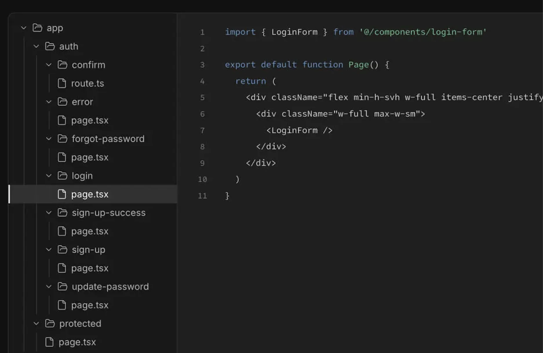Supabase interface screenshot 3