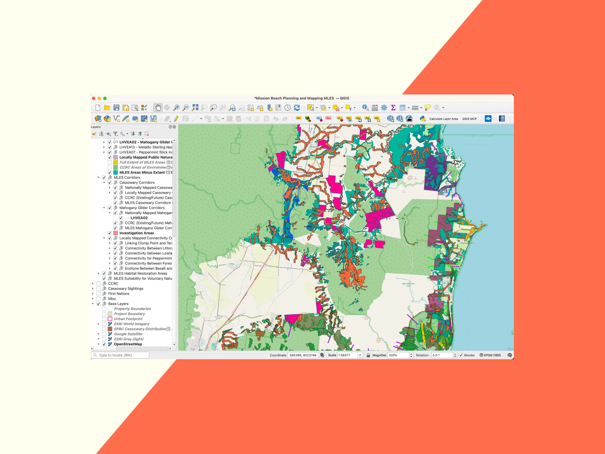 Mission Beach planning and mapping atlas
