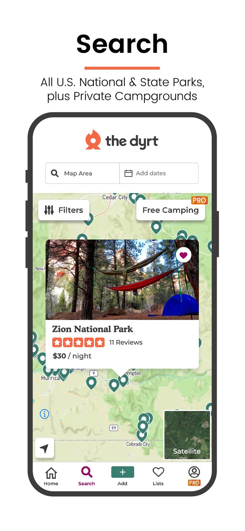 Performance focused mapping interface